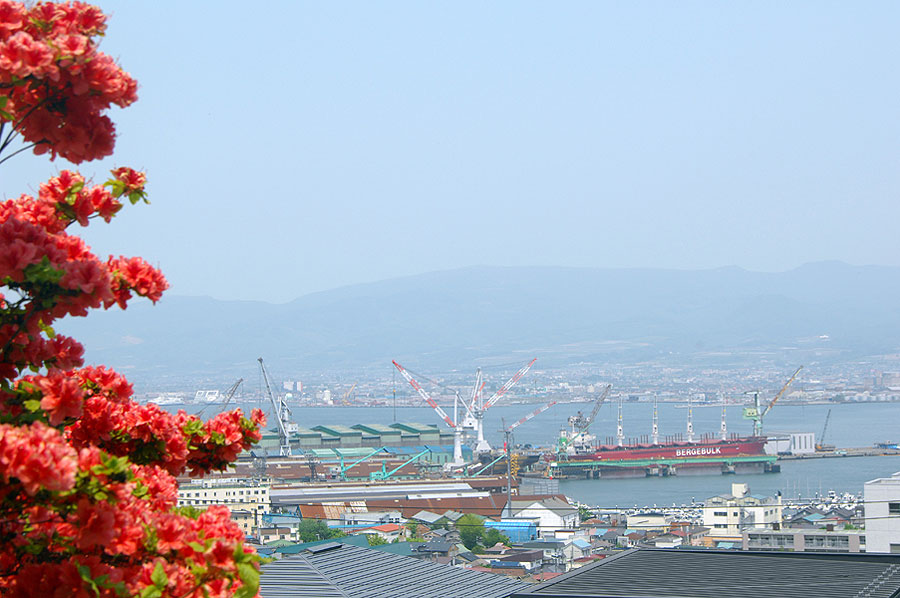 このエリアのランドマーク「函館どつく」