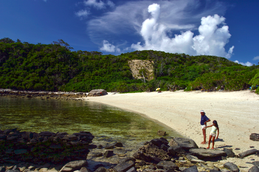 阿嘉島の「ヒズシビーチ」