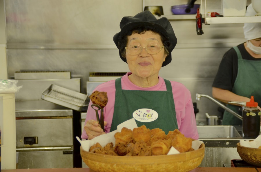 優しさ溢れるちよさんの笑顔