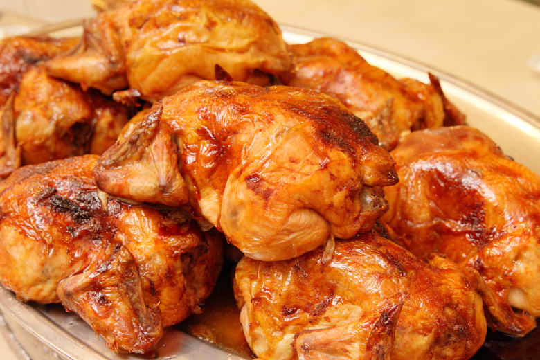 デリカメニュー人気No.1のガーリックチキン