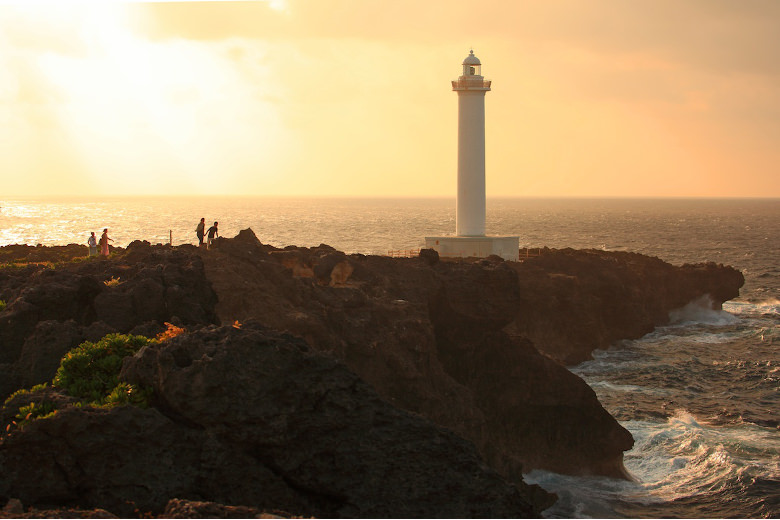 辺り一面がオレンジに包まれる瞬間