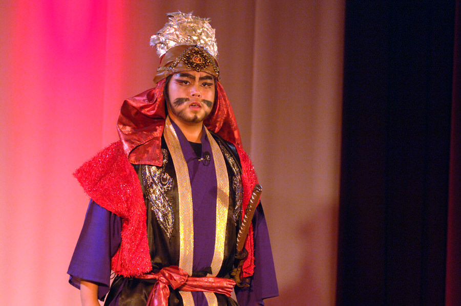 現代版組踊（くみおどり。伝統芸能のひとつ）「北山の風」より