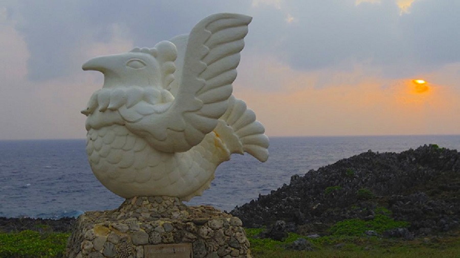 与論島と国頭村の友情の証の碑