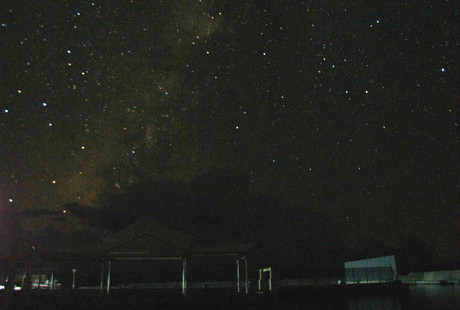 どこまでも広がる満天の星