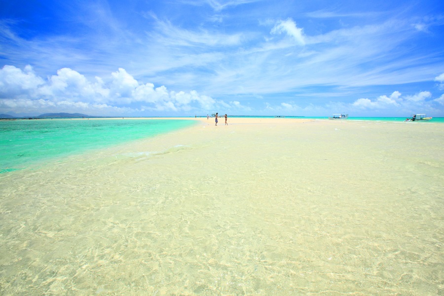 潮が引くと現れる幻の島「浜島」