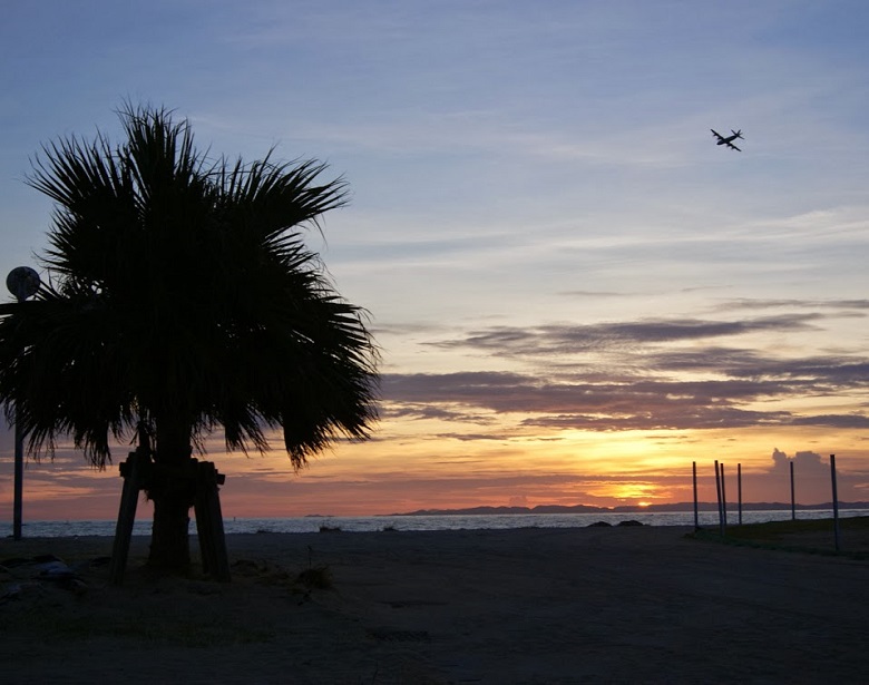 豊崎美らSUNビーチのマジックアワー