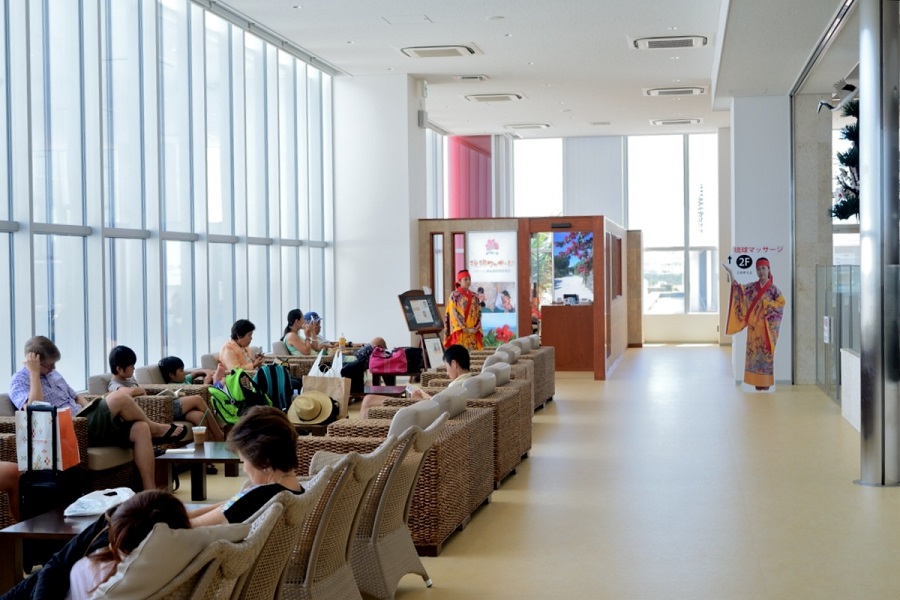 ゆったりくつろげる2階のスペース