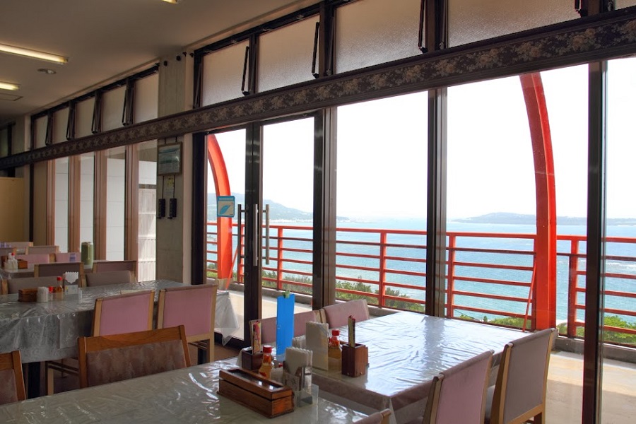 展望レストランからの風景