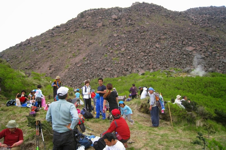 雲仙普賢岳では新登山道も開通した