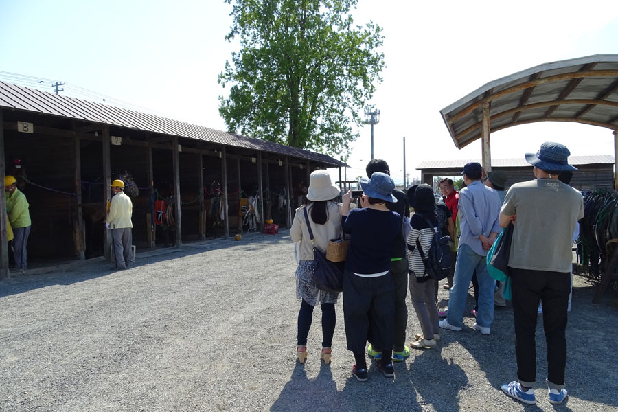 ばんえいバックヤード