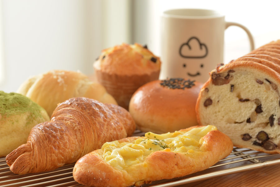 「トカトカ」の地元食材を使ったパン