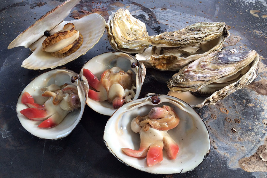 新設された「北斗フィッシャリー」で豪快な海鮮焼きはいかが？