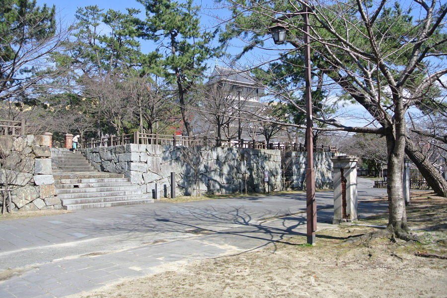 小倉城エリアは松本清張なじみの場所でもある