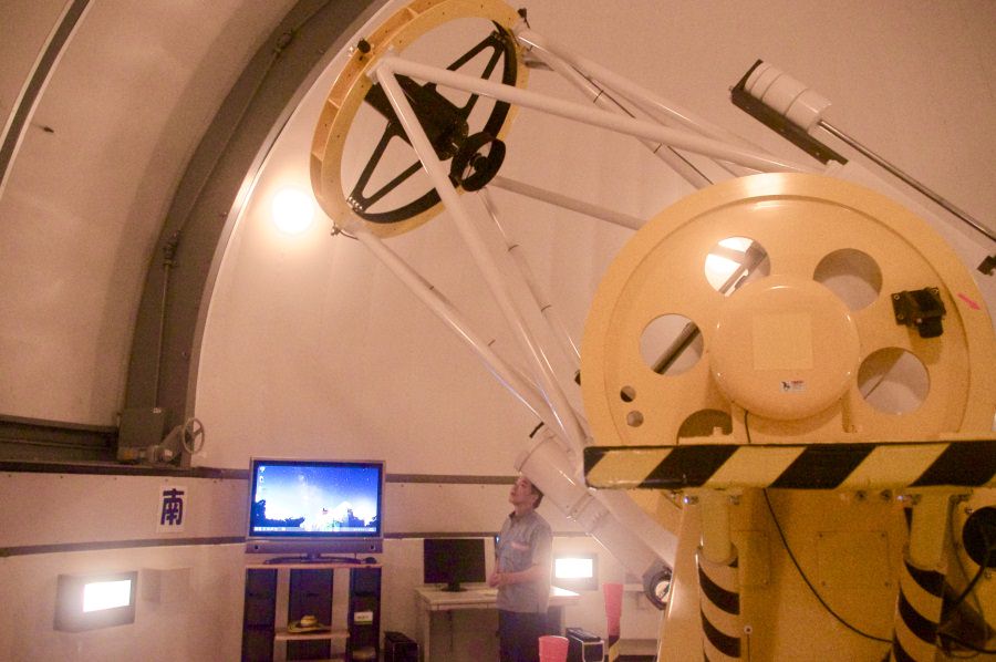 石垣島天文台にある九州沖縄一大きな「むりかぶし望遠鏡」