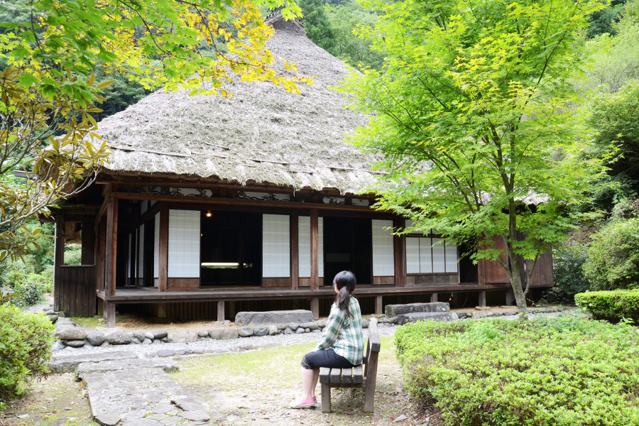 菅原一族の子孫が暮らした「左座家」