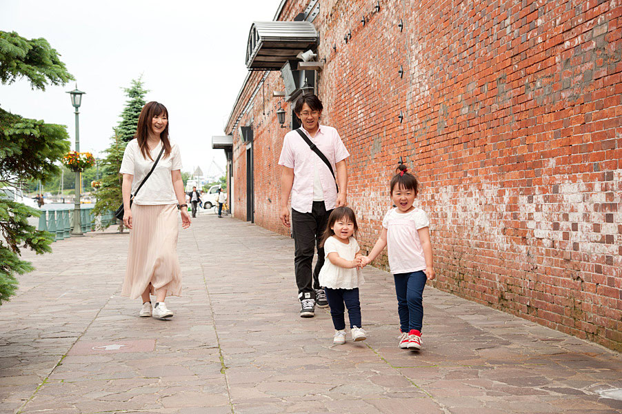 金森赤レンガ倉庫は家族旅行にもおすすめの場所