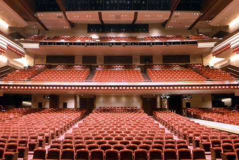 3階席まである座席