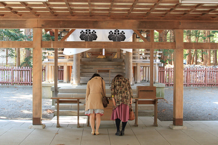 開拓神社でお参り