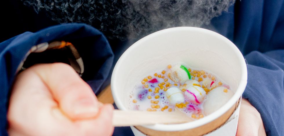 雪のおしるこストロベリー