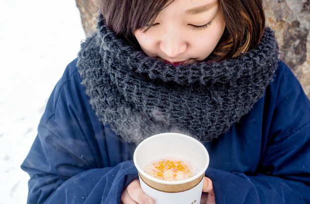 雪のおしるこストロベリー