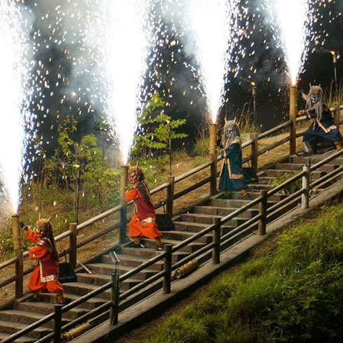 地獄の谷の鬼花火