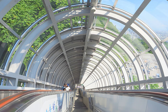 大倉山　エスカレーター