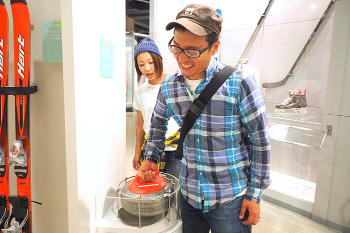 札幌オリンピックミュージアム　さわれる展示
