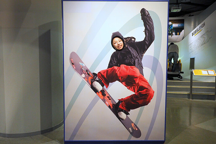 札幌オリンピックミュージアム　顔はめパネル