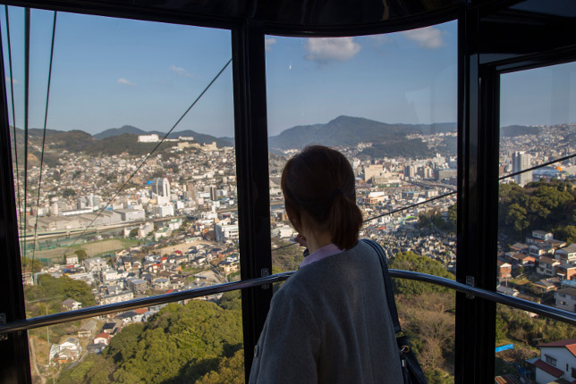 ゴンドラからの景色