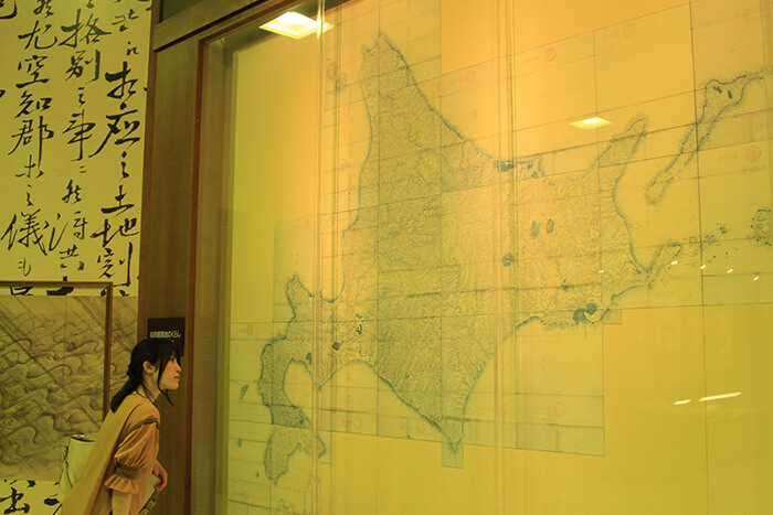 東西蝦夷山川地理取調図