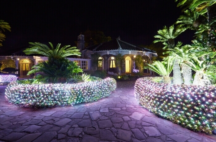 グラバー園　光の庭園