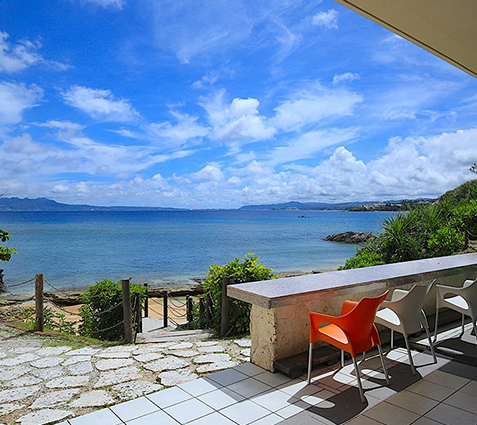 ビーチテラスカフェ・ダイヤモンドブルー