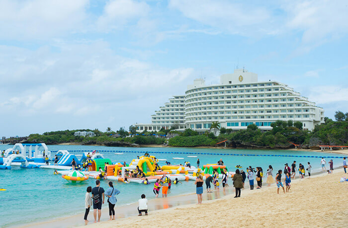 ANAインターコンチネンタル万座ビーチリゾートのビーチ画像