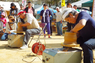 壺屋陶器まつりの様子