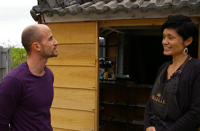 ドロメールさんと慶子さんの画像