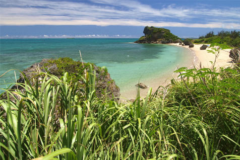 野趣あふれるムルク浜