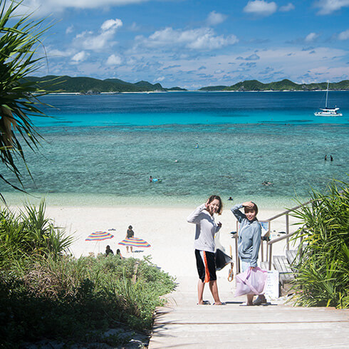 阿嘉島でダイビングの記事イメージ