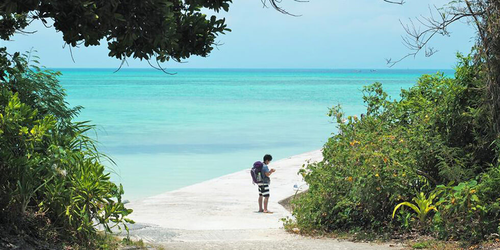 青い海、夕日、星空　島の自然を満喫の記事イメージ