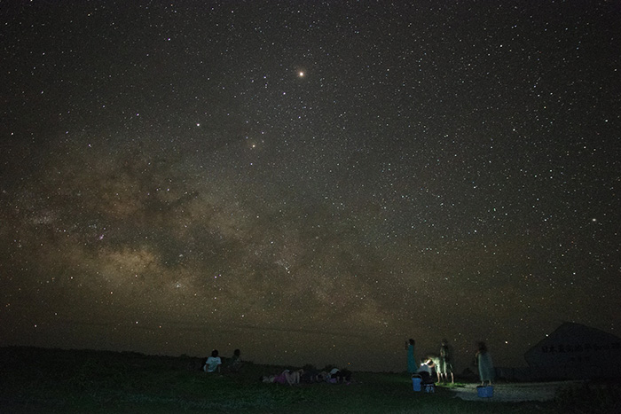 星空の写真