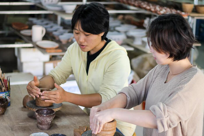 壺屋焼き 陶眞窯 陶芸体験