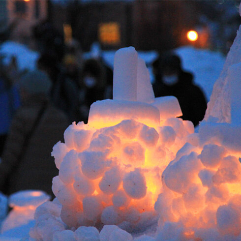 手宮線のあかりを楽しむ