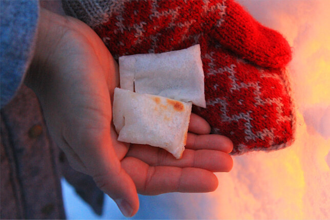 振る舞いの焼餅