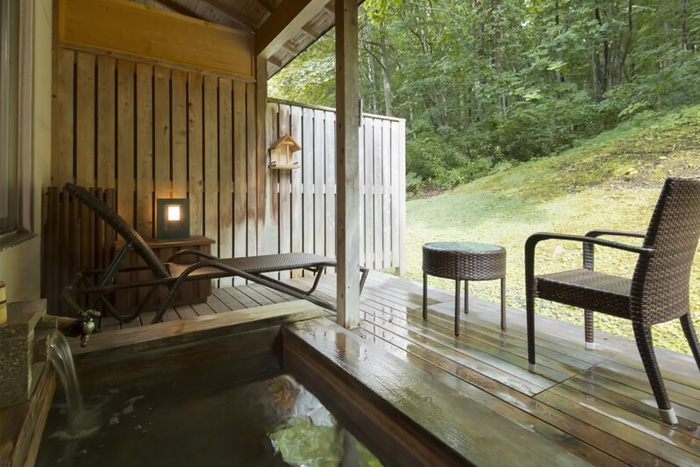 朝里クラッセホテル　露天風呂