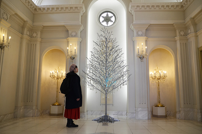 雪の美術館　エントランス