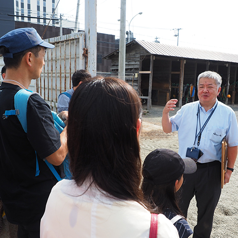 バックヤードツアー