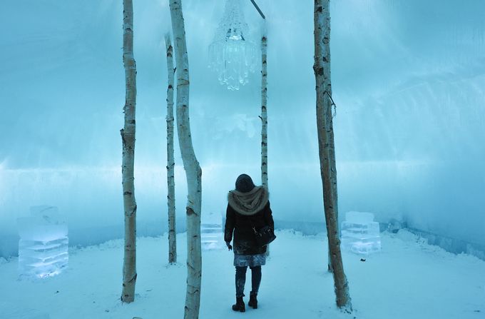 アイスシャンデリア