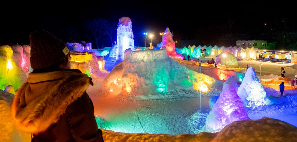 支笏湖氷濤まつり