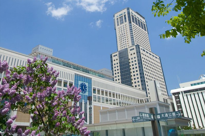 JR札幌駅直結で利便性の高さが魅力。札幌の街並みも一望できる