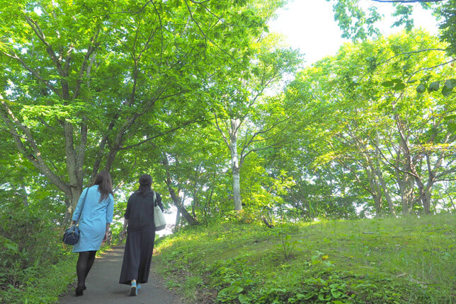 天狗山第3展望台への道のり