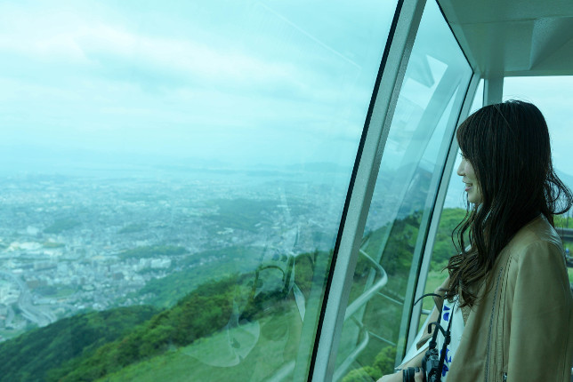 洞海湾が広がる八幡エリアの景色